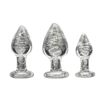 Luminous Glass Anal Plug / Unisex Masturbator For Couple Games / Erotic Sex Toy For Adult - EVE's SECRETS
